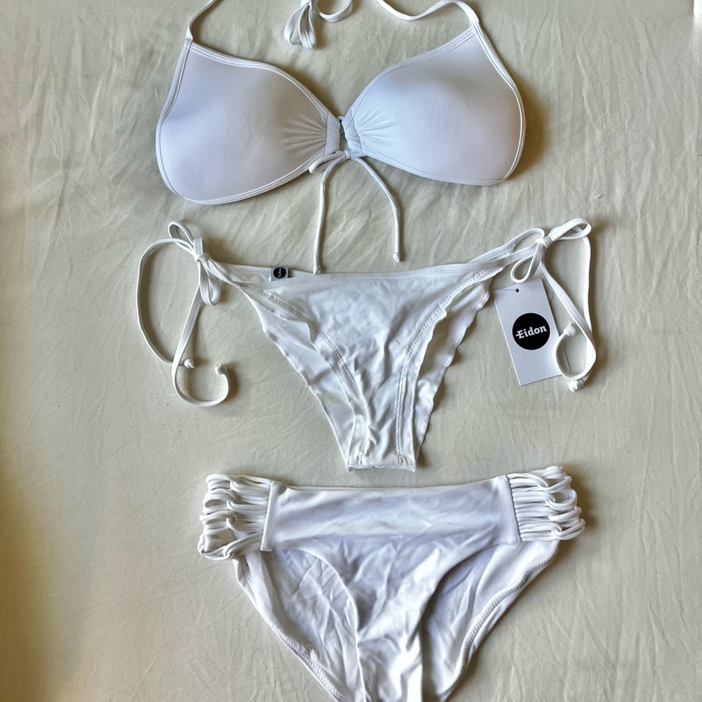 Eidon White Bikini Set